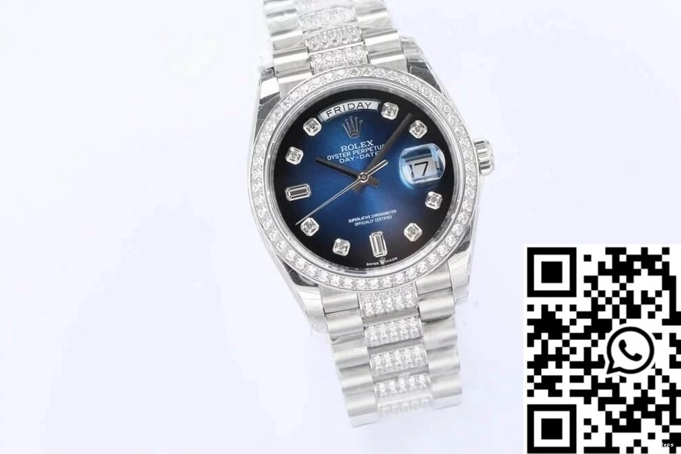 Diamond M128349RBR-0016 Bezel Factory Day EW Rolex Date 1009